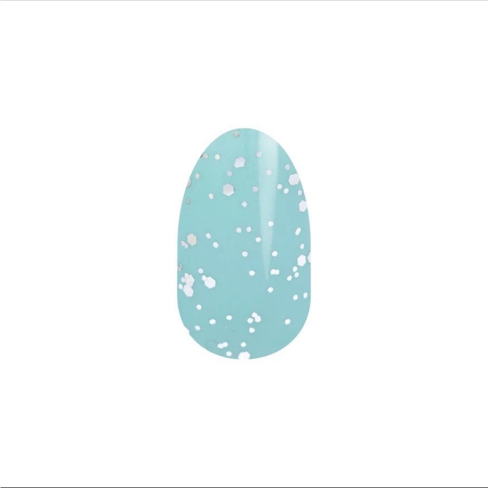 *Retired* Color Street: Don’t Make a Peep | Blue Spring Easter Silver Glitter - Picture 15 of 16
